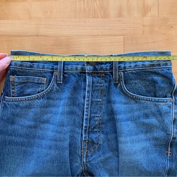 Imogene And Willie Jeans Harper Vidalia Mills Selvedge Button Fly Size 26 x 31 - Picture 12 of 13